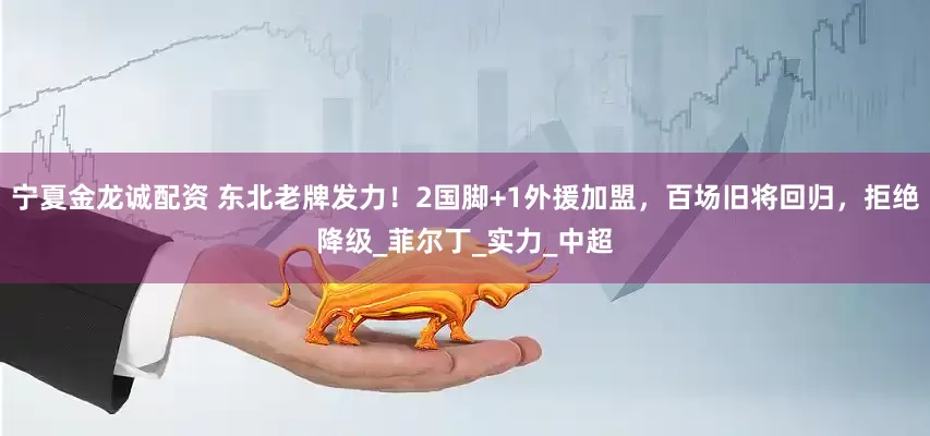 宁夏金龙诚配资 东北老牌发力！2国脚+1外援加盟，百场旧将回归，拒绝降级_菲尔丁_实力_中超